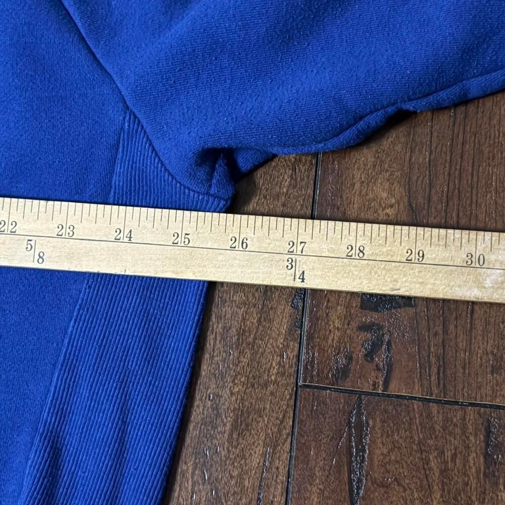 NBA Golden State Warriors Streetwear Sportswear Mens XXL Blue Embroidered Hoodie - Picture 4 of 6